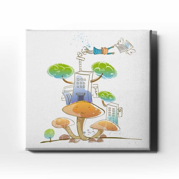 Cocuk Ruyasi Kanvas Tablo