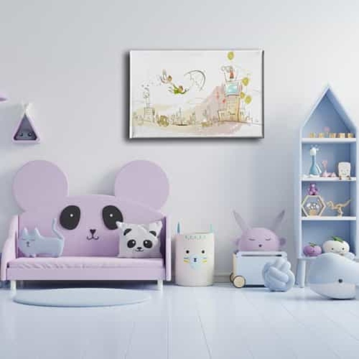 Cocuk Ruyasi  Kanvas Tablo