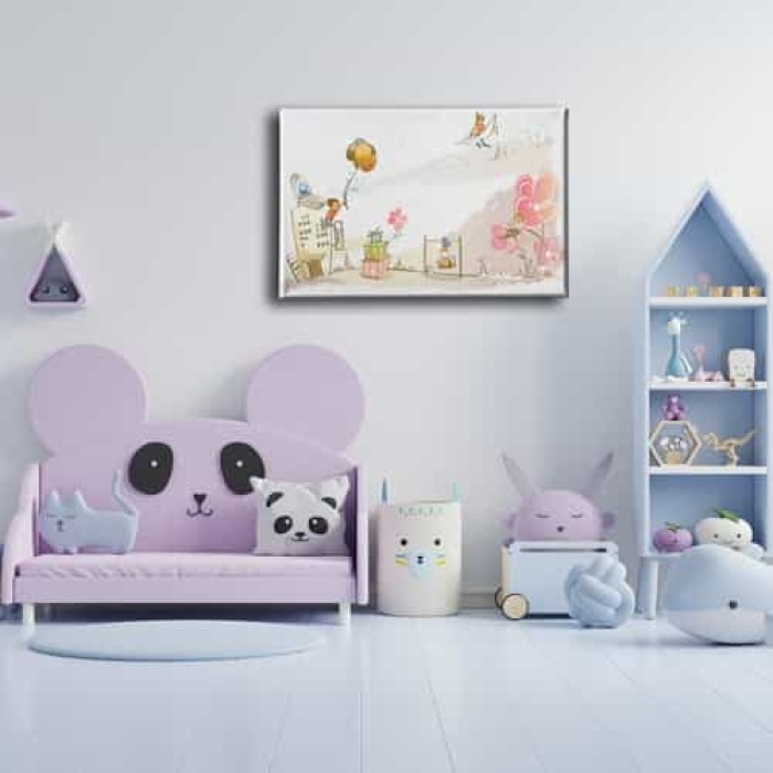 Cocuk Ruyasi  Kanvas Tablo