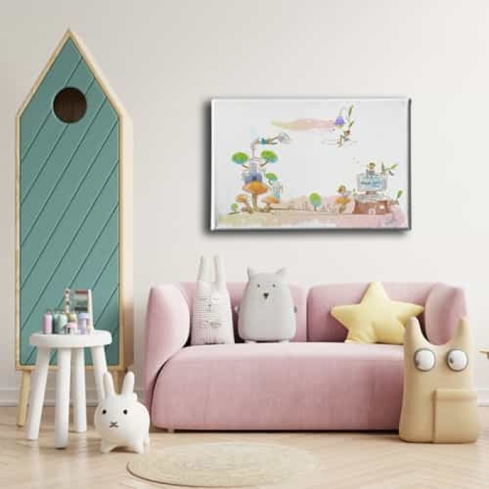 Cocuk Ruyasi  Kanvas Tablo
