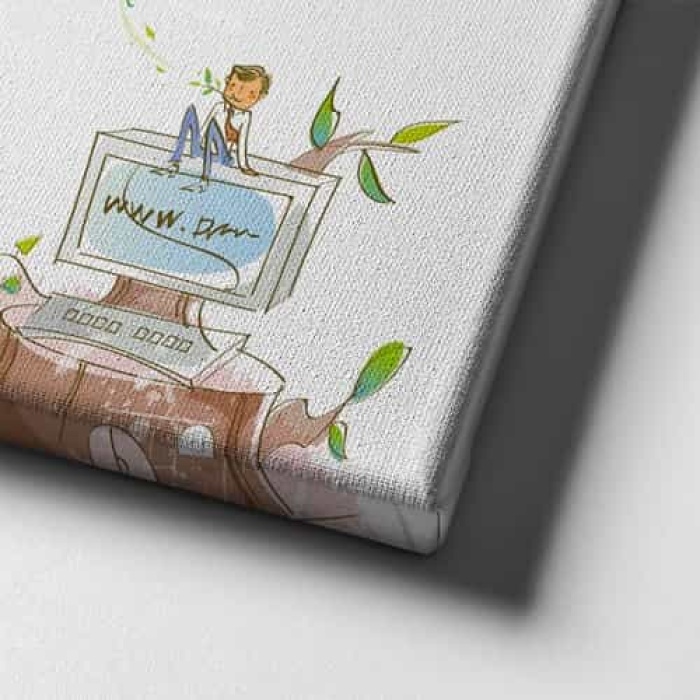 Cocuk Ruyasi  Kanvas Tablo