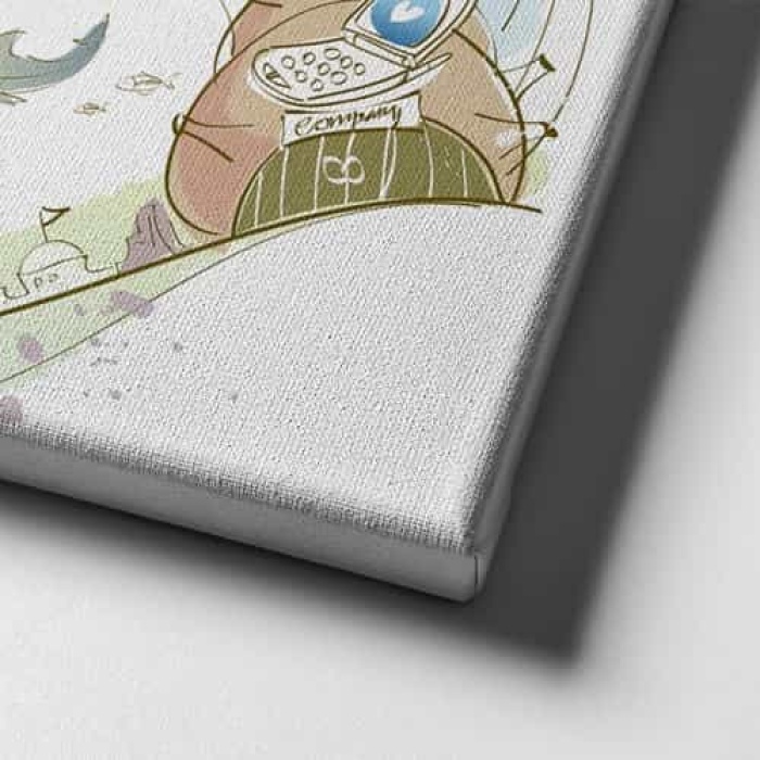 Cocuk Ruyasi  Kanvas Tablo