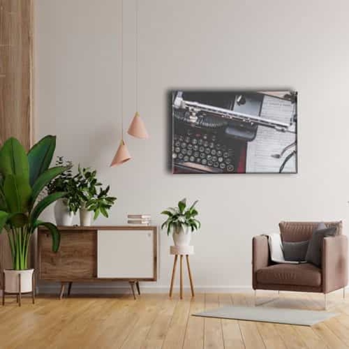 Daktilo  Canvas Tablo