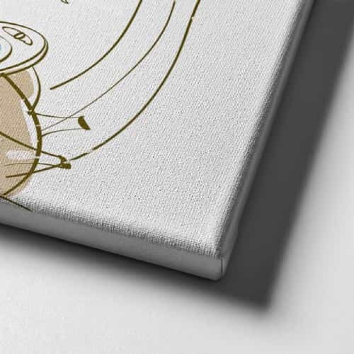 Denizalti Cocuk Kanvas Tablo