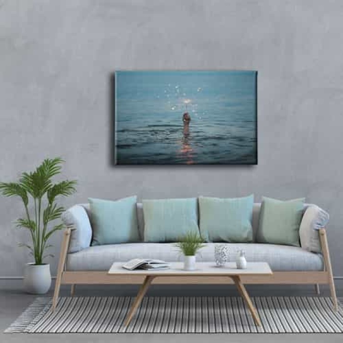 Denizde Isik  Canvas Tablo