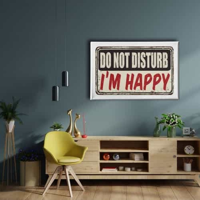 Do Not Disturb  Canvas Tablo