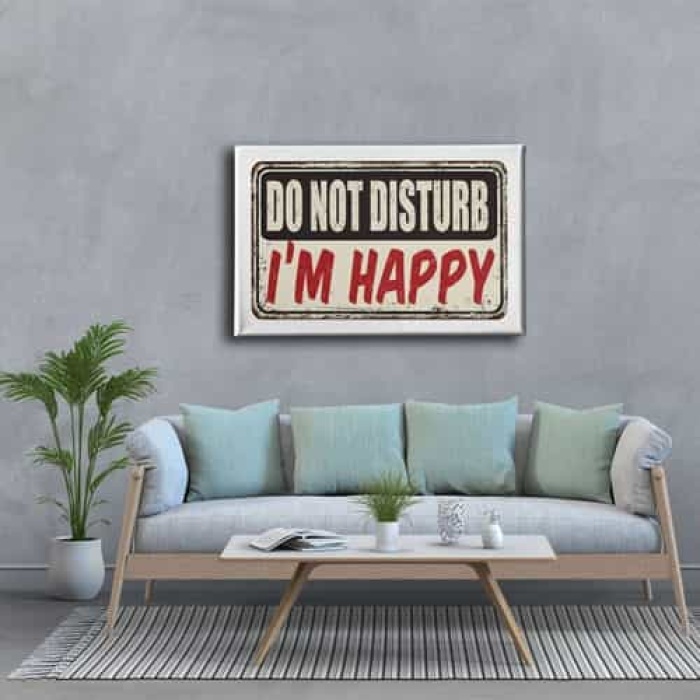 Do Not Disturb  Canvas Tablo