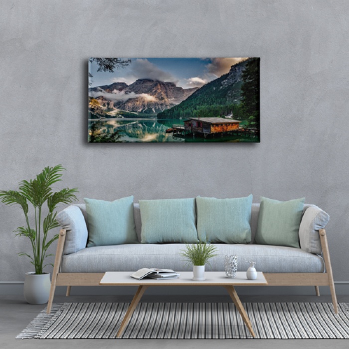 Doga Manzara Panoramik Kanvas Tablo