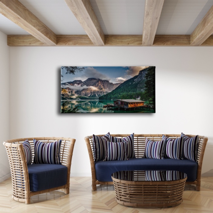 Doga Manzara Panoramik Kanvas Tablo