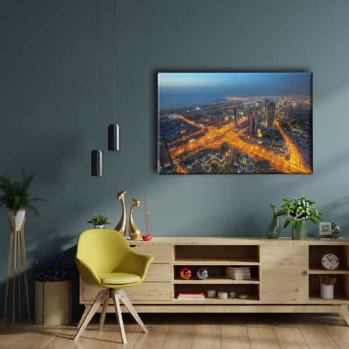 Dubai Canvas Tablo