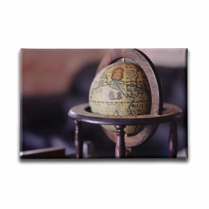 Dunya Haritasi Canvas Tablo