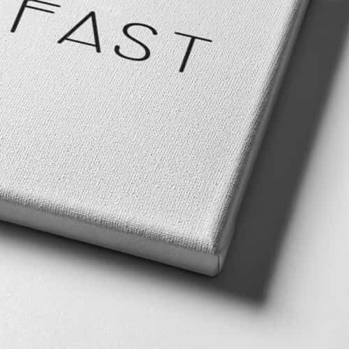 Eat Diamonds For Breakfast And Shine All Day Canvas Tablo