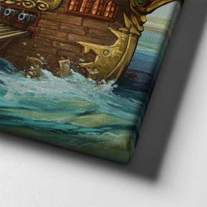 Eski Istanbul Canvas Tablo