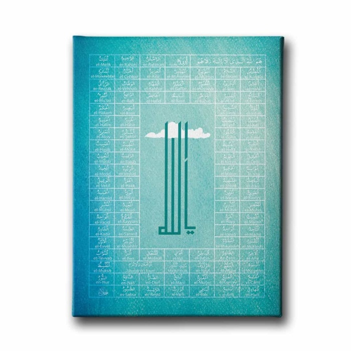 Esma-ul Husna Tablo