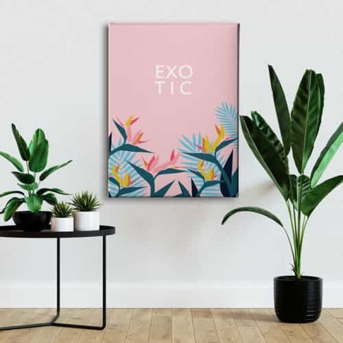 Exotic Canvas Tablo