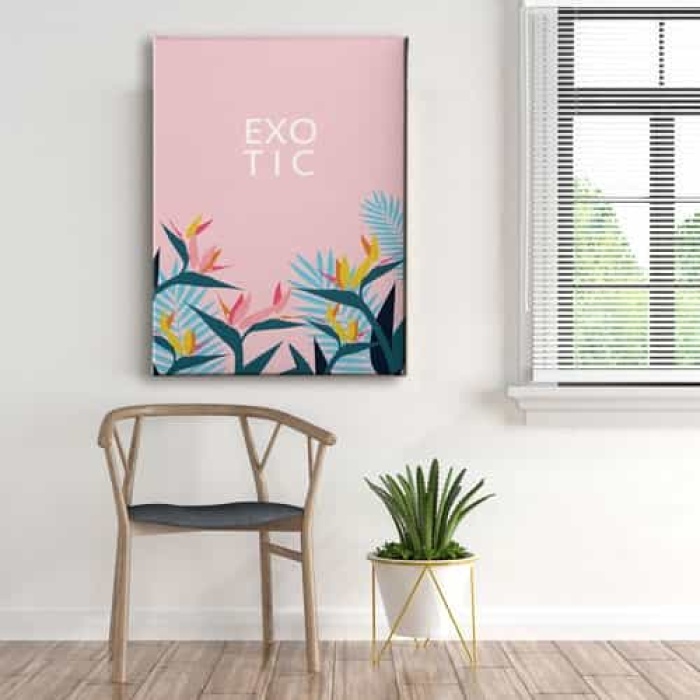 Exotic Canvas Tablo