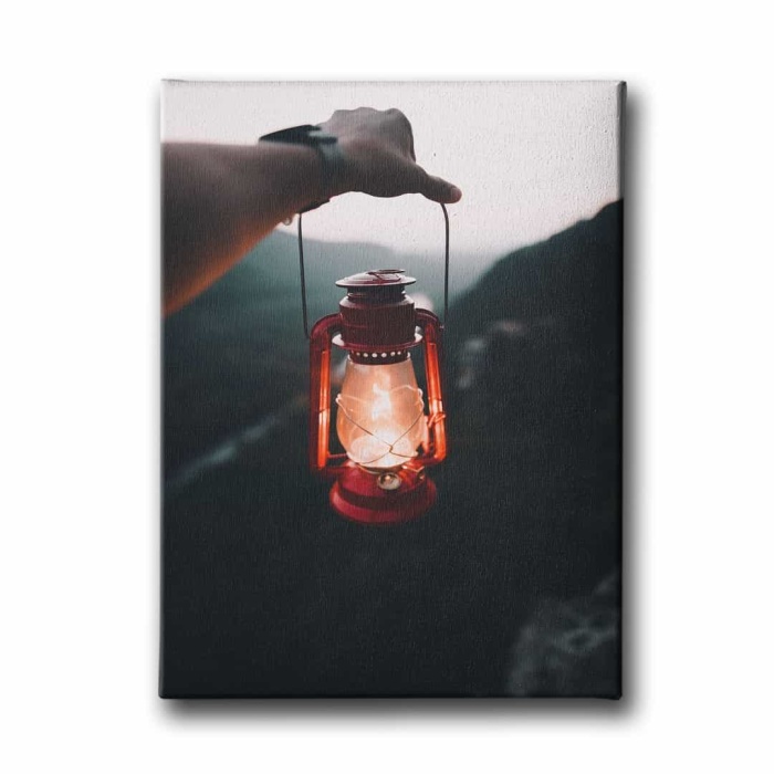 Gaz Lambasi  Canvas Tablo