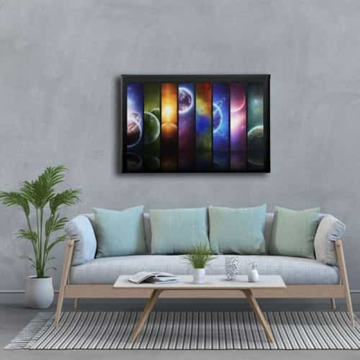 Gezegenler Canvas Tablo