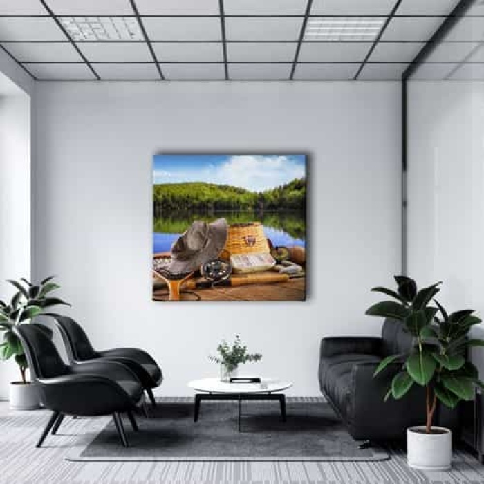 Gol Manzarali  Canvas Tablo