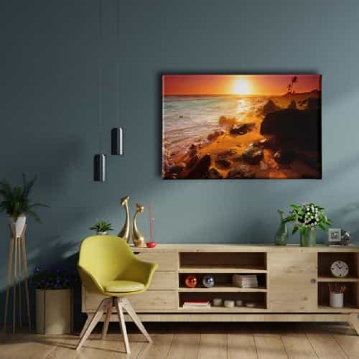 Gun Batimi Manzara Tablo