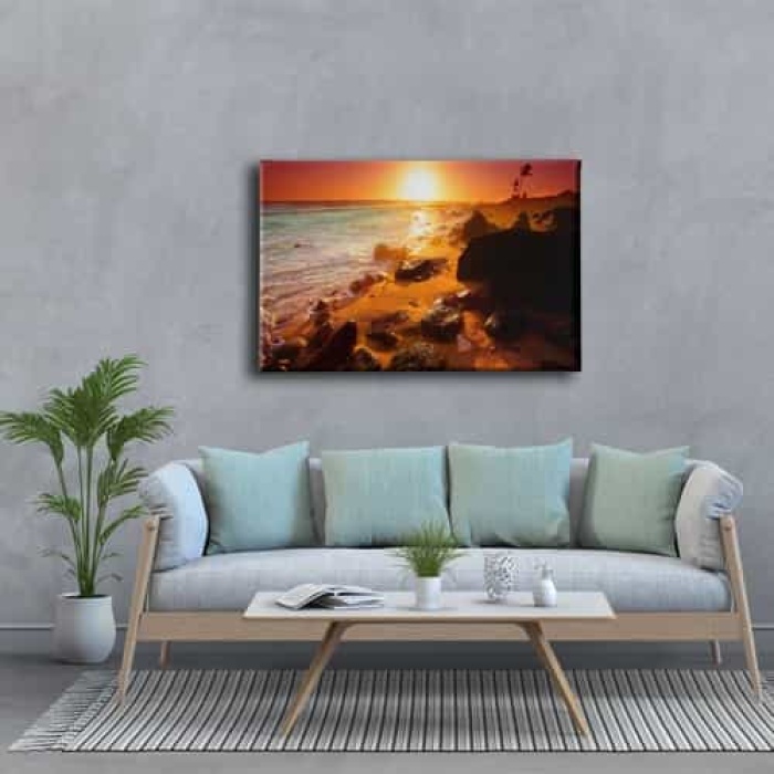 Gun Batimi Manzara Tablo