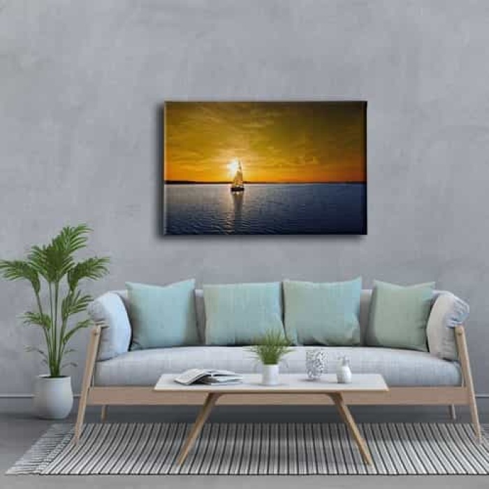 Gun Batimi Manzara Tablo