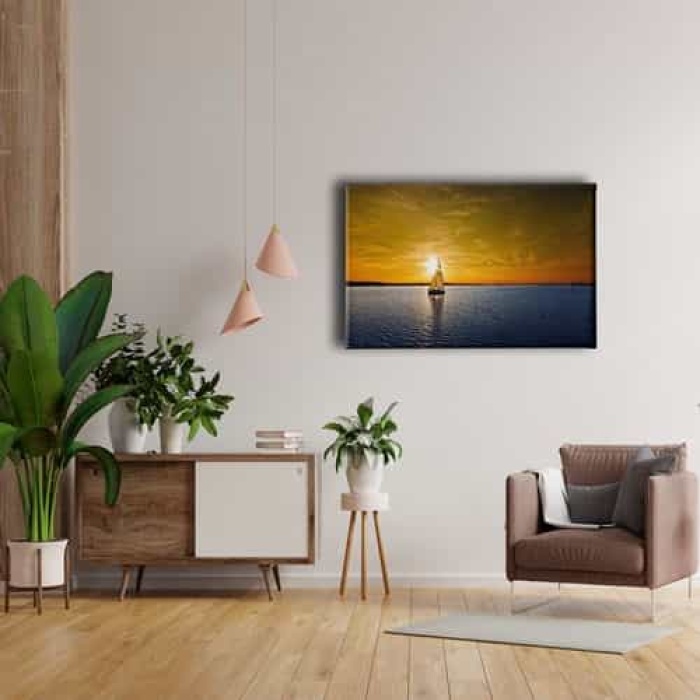 Gun Batimi Manzara Tablo