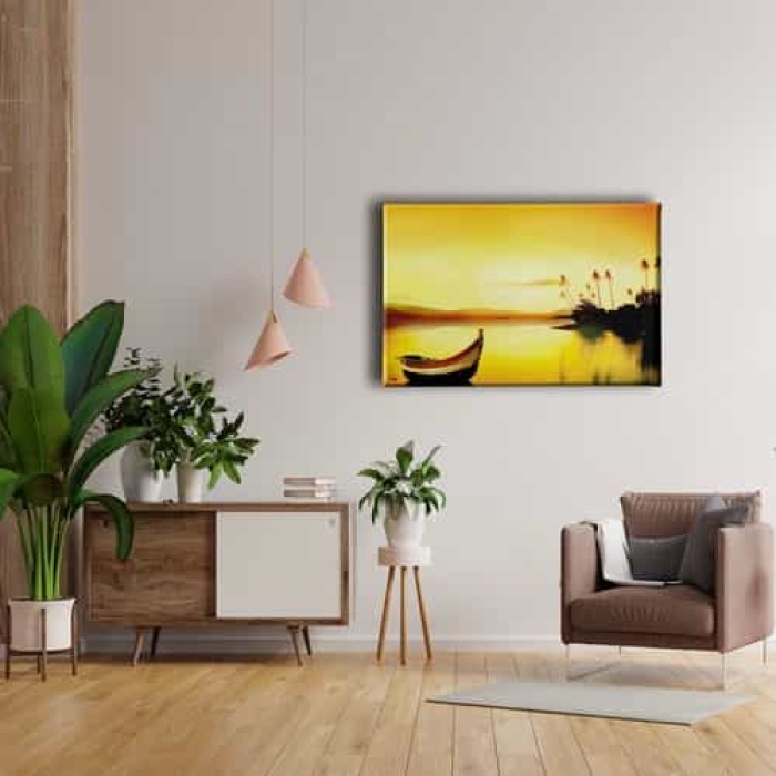 Gun Batimi Manzara Tablo