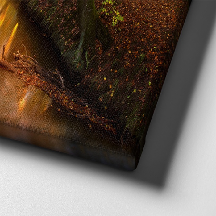 Gun Batimi Panoramik Kanvas Tablo