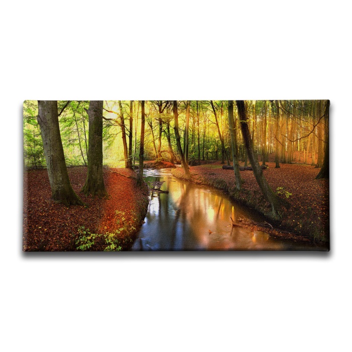 Gun Batimi Panoramik Kanvas Tablo