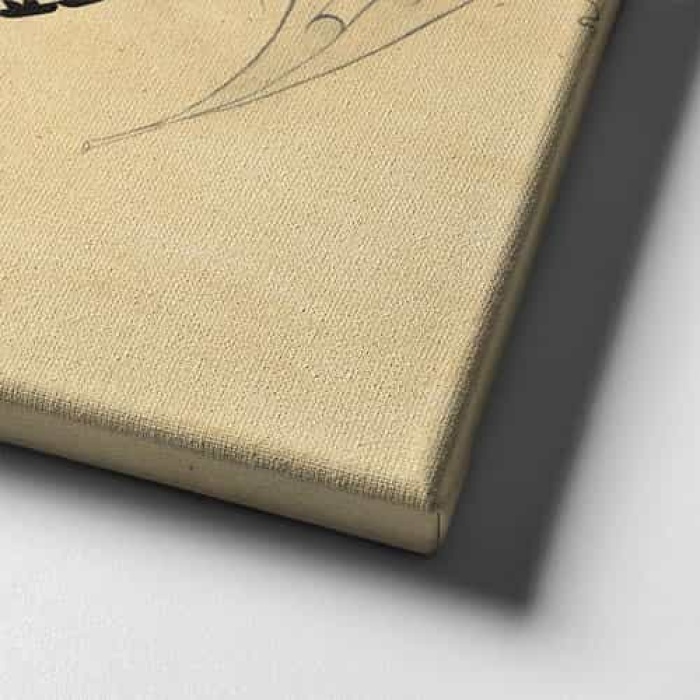 Ihlas-fatiha-felak Dini Kanvas Tablo