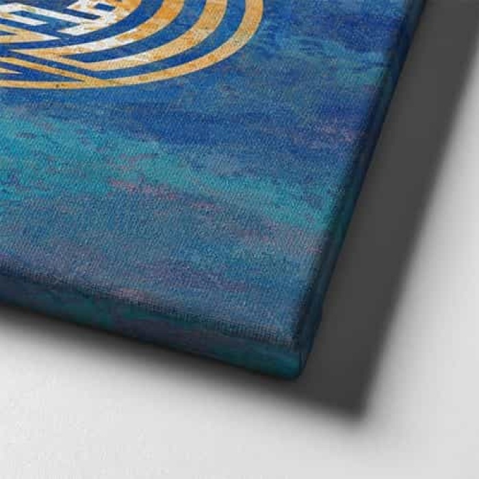 Ihlas Suresi Motifli Kanvas Tablo