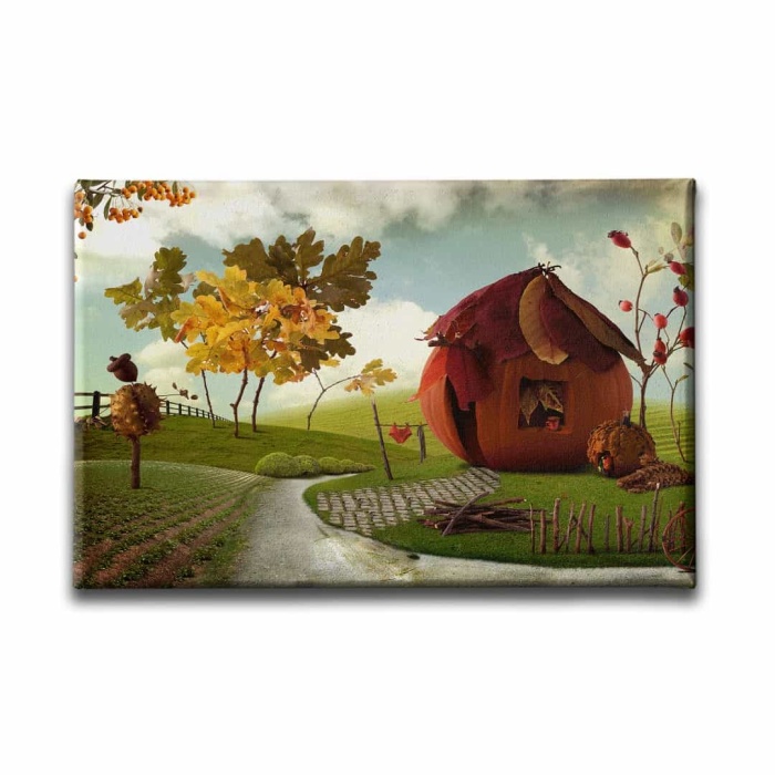 Kabak Ev  Kanvas Tablo