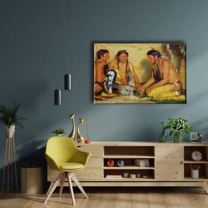 Kabile Hayati  Canvas Tablo