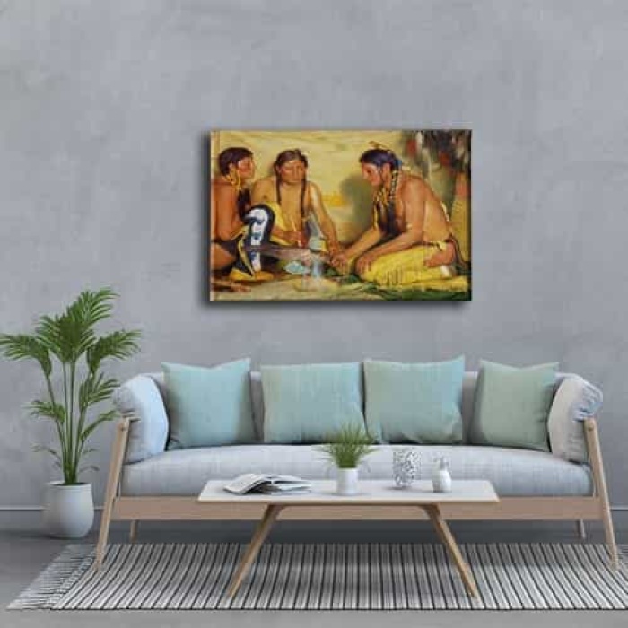 Kabile Hayati  Canvas Tablo