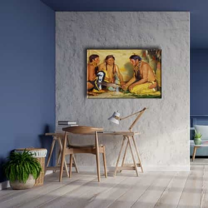 Kabile Hayati  Canvas Tablo