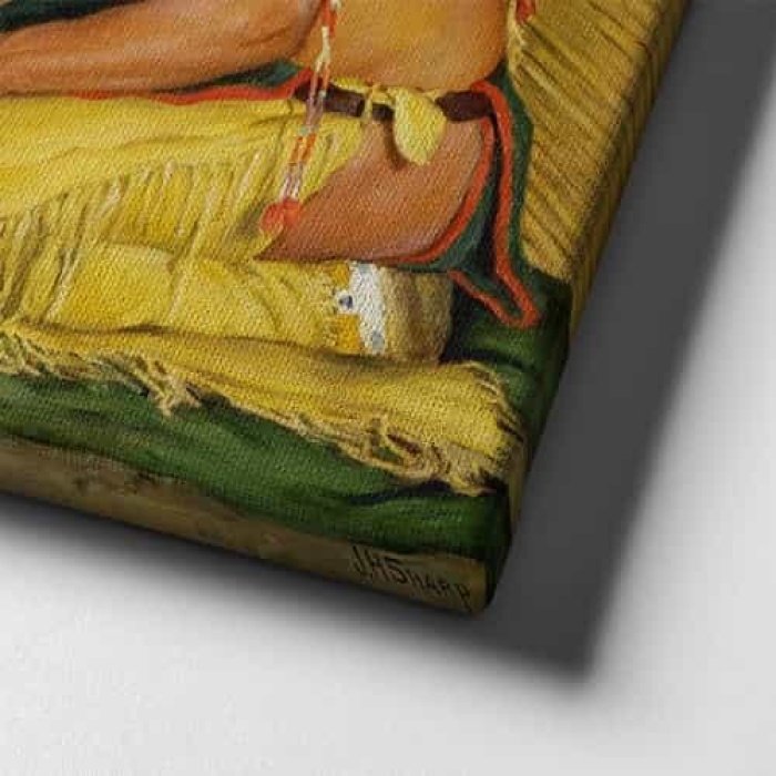 Kabile Hayati  Canvas Tablo