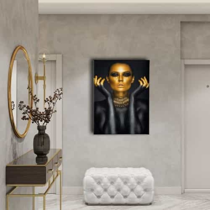 Kadin Portresi Canvas Tablo