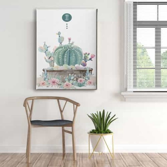 Kaktus Canvas Tablo