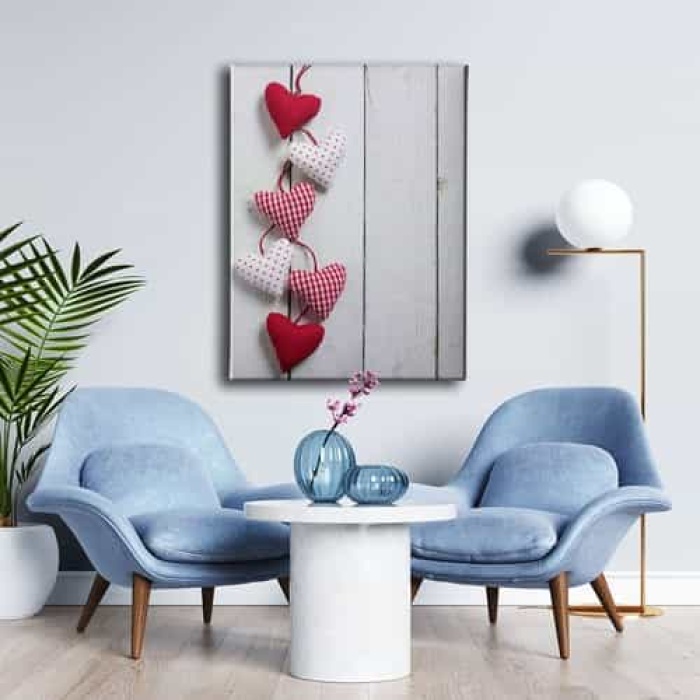 Kalpler Kanvas Tablo