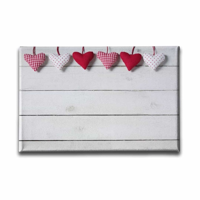 Kalpler Kanvas Tablo