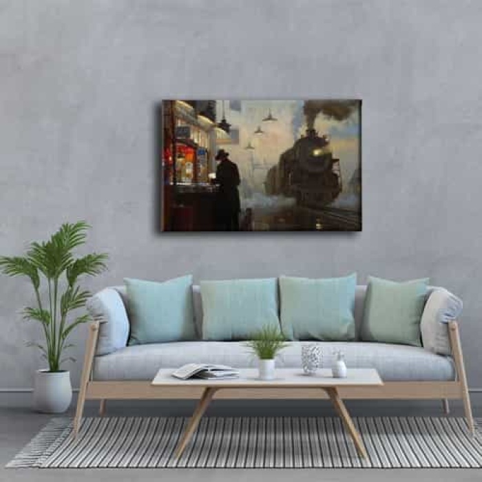 Karatren Yagli Boya Kanvas Tablo