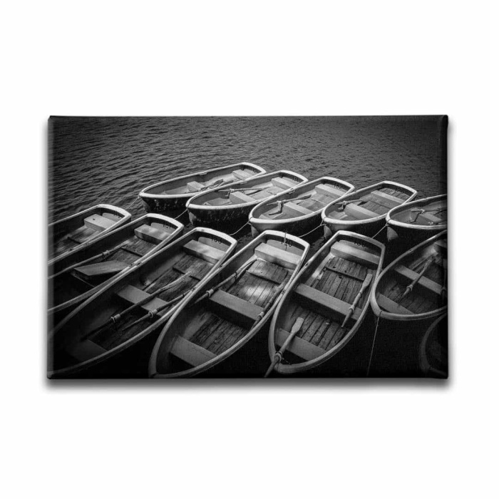 Kayiklar Canvas Tablo