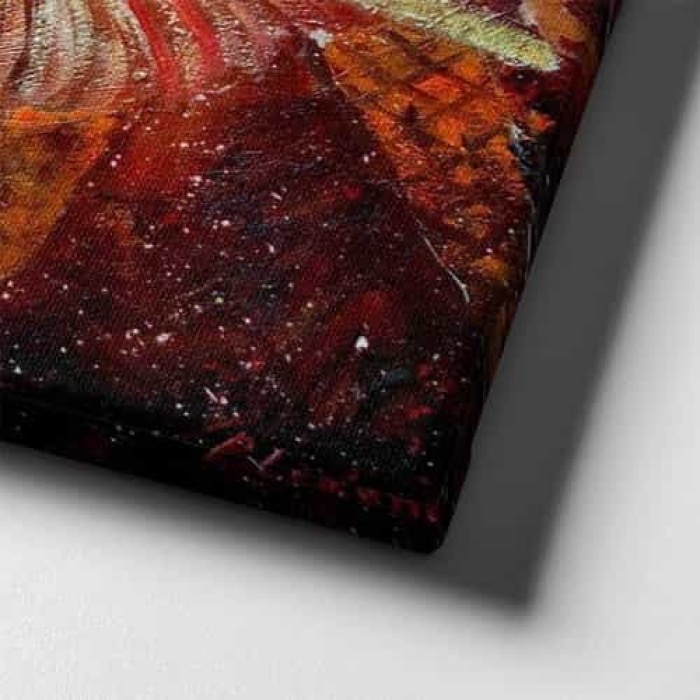 Keman Calan Kiz - Danscilar Kanvas Tablo