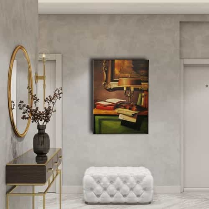 Kemanli Canvas Tablo