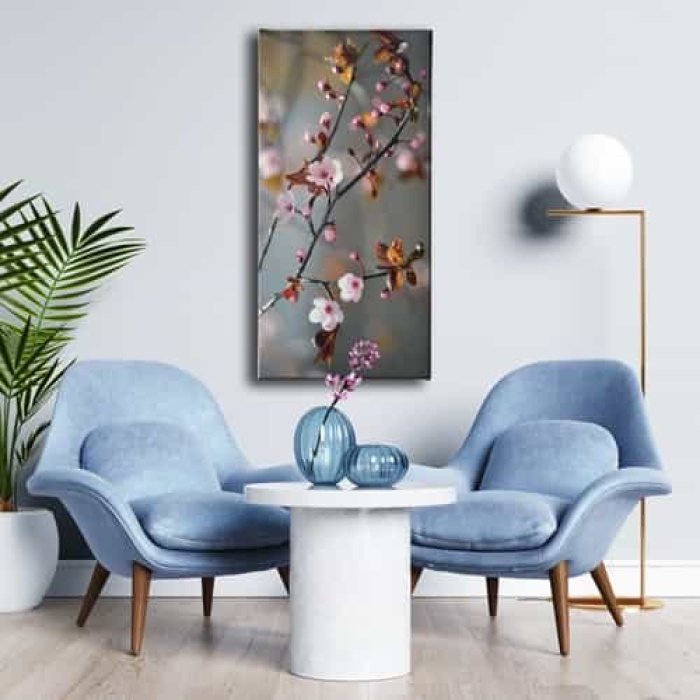 Kiraz Cicegi Kanvas Tablo