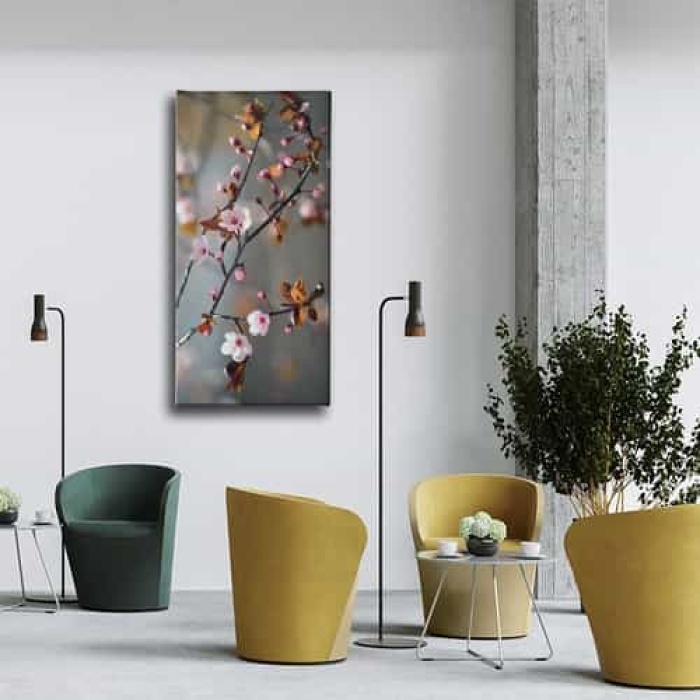 Kiraz Cicegi Kanvas Tablo