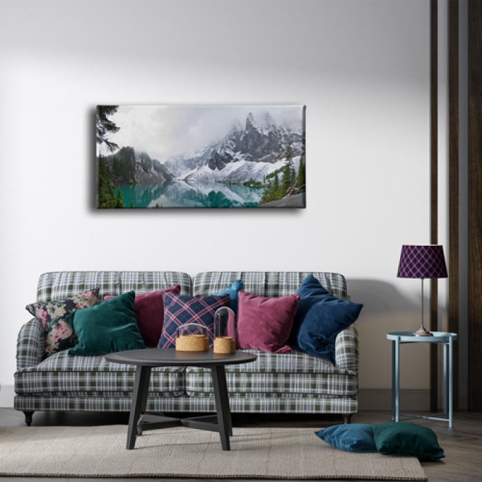 Kis Manzara Panoramik Kanvas Tablo