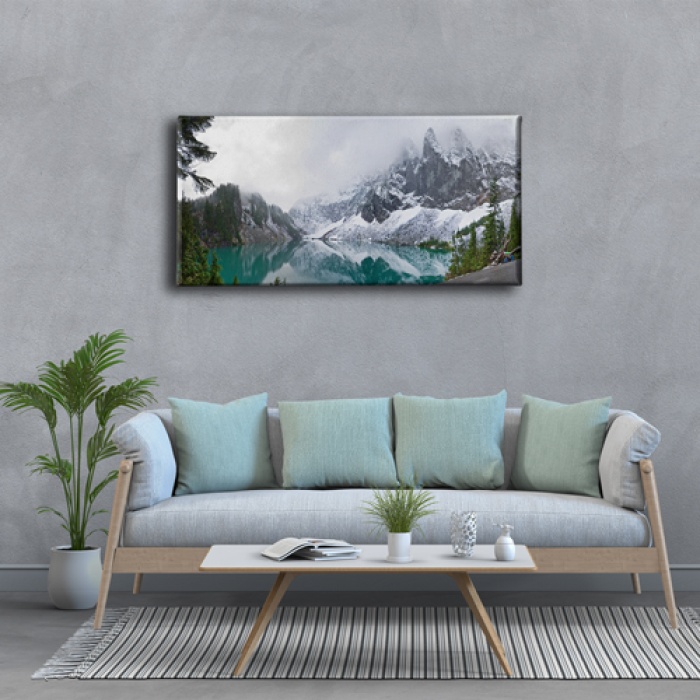 Kis Manzara Panoramik Kanvas Tablo