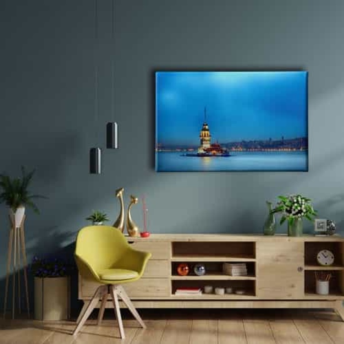 Kiz Kulesi Canvas Tablo